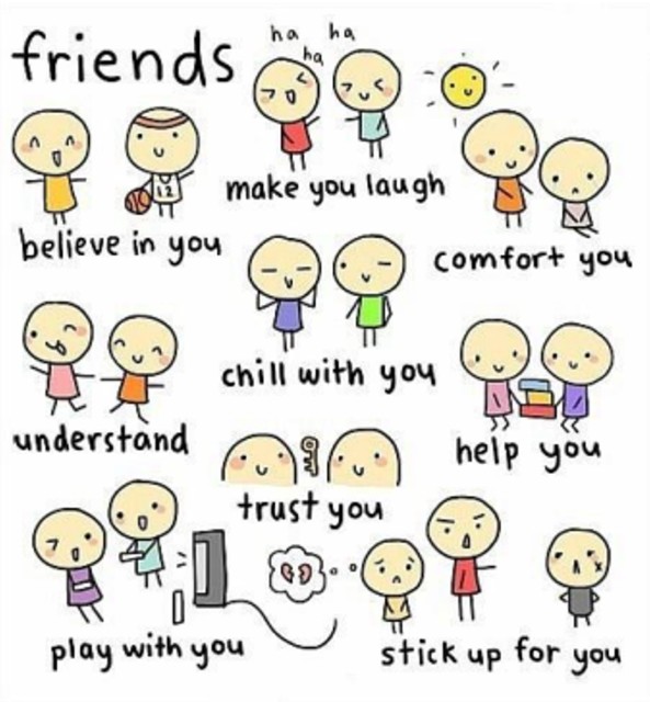 true friends stays with you no matter what